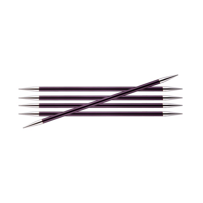 Zing double pointed needles 6 mm
