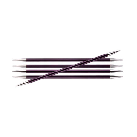 Zing double pointed needles 6 mm