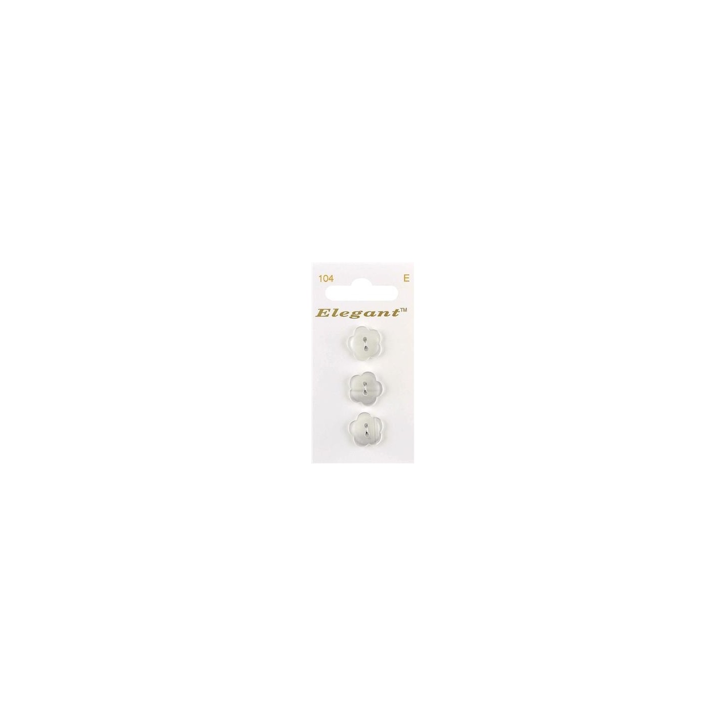   Knöpfe Elegant nr. 104
