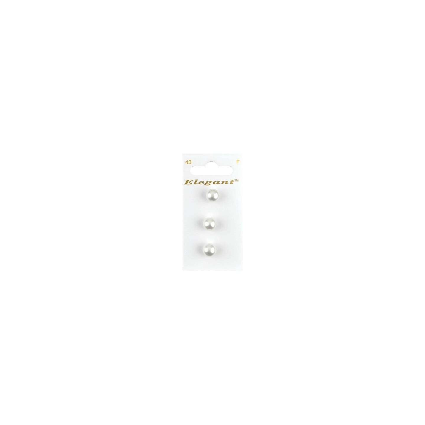   Knöpfe Elegant nr. 43
