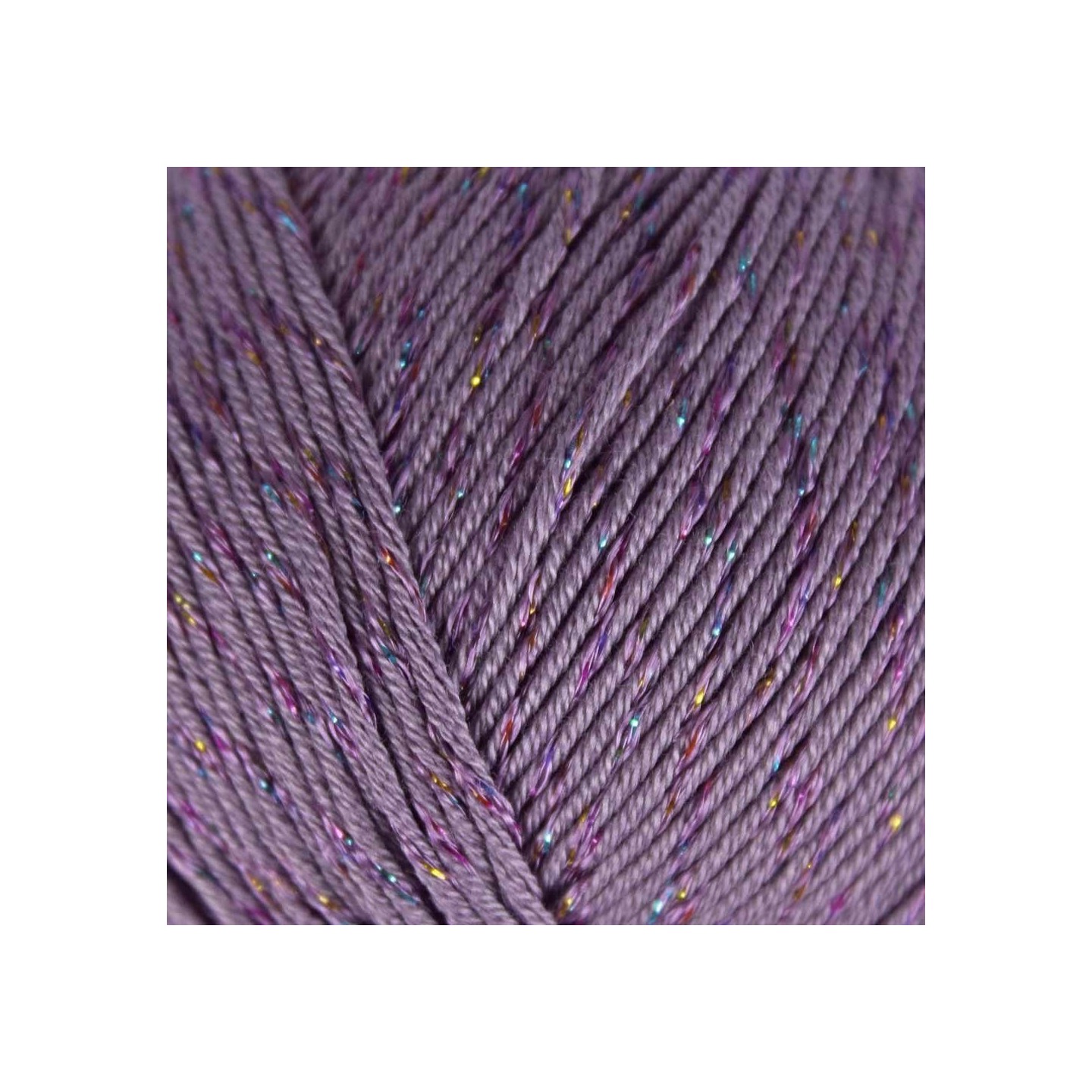  Rico Design Essentials cotton glitz mauve 013