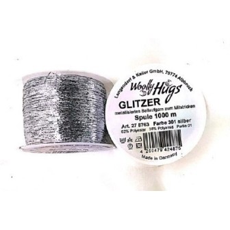  Woolly Hugs Woolly Hugs Glitzer Silver