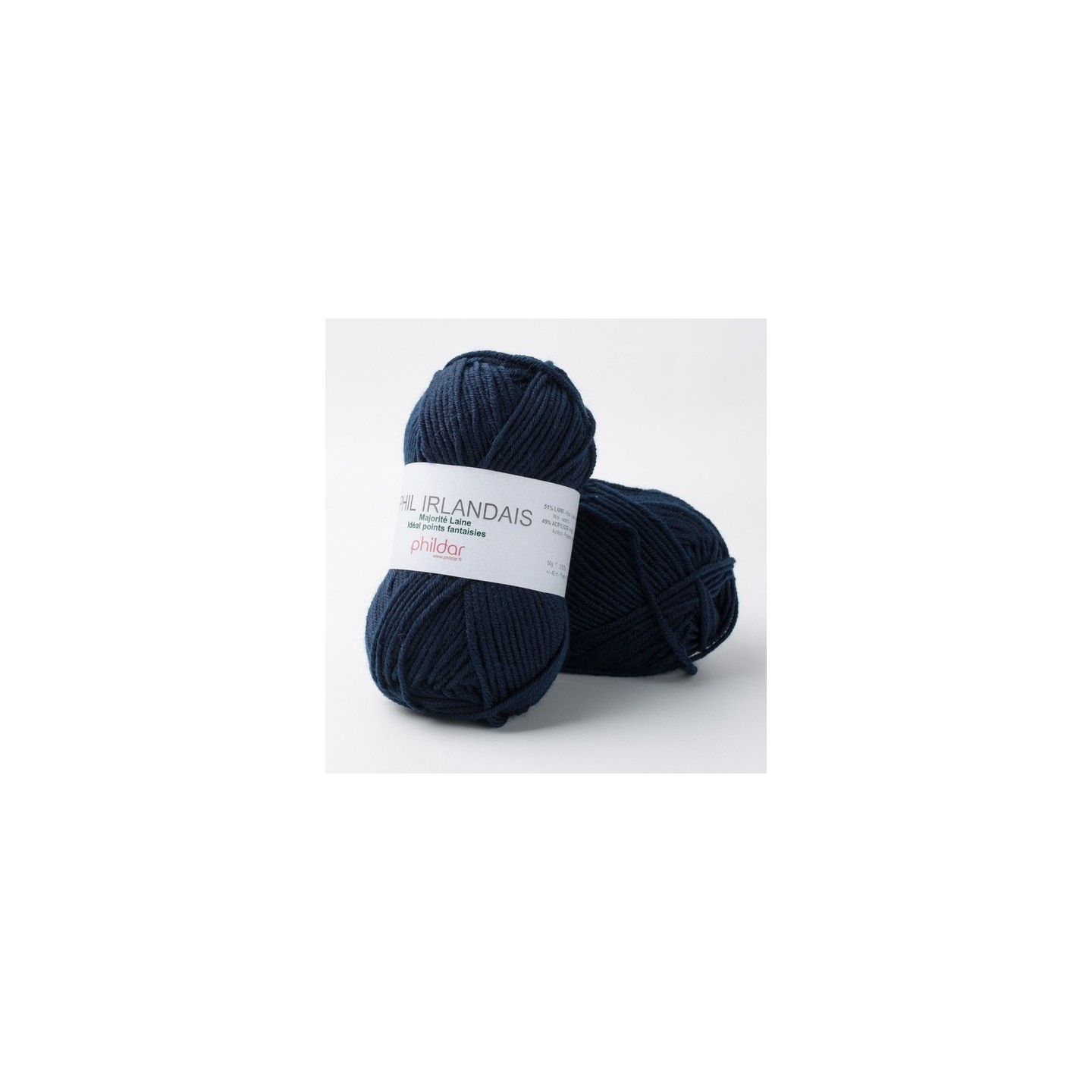 Strickwolle Phildar Phil Irlandais Marine