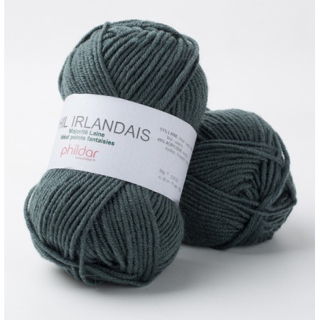 Breiwol Phildar Phil Irlandais Vert de gris