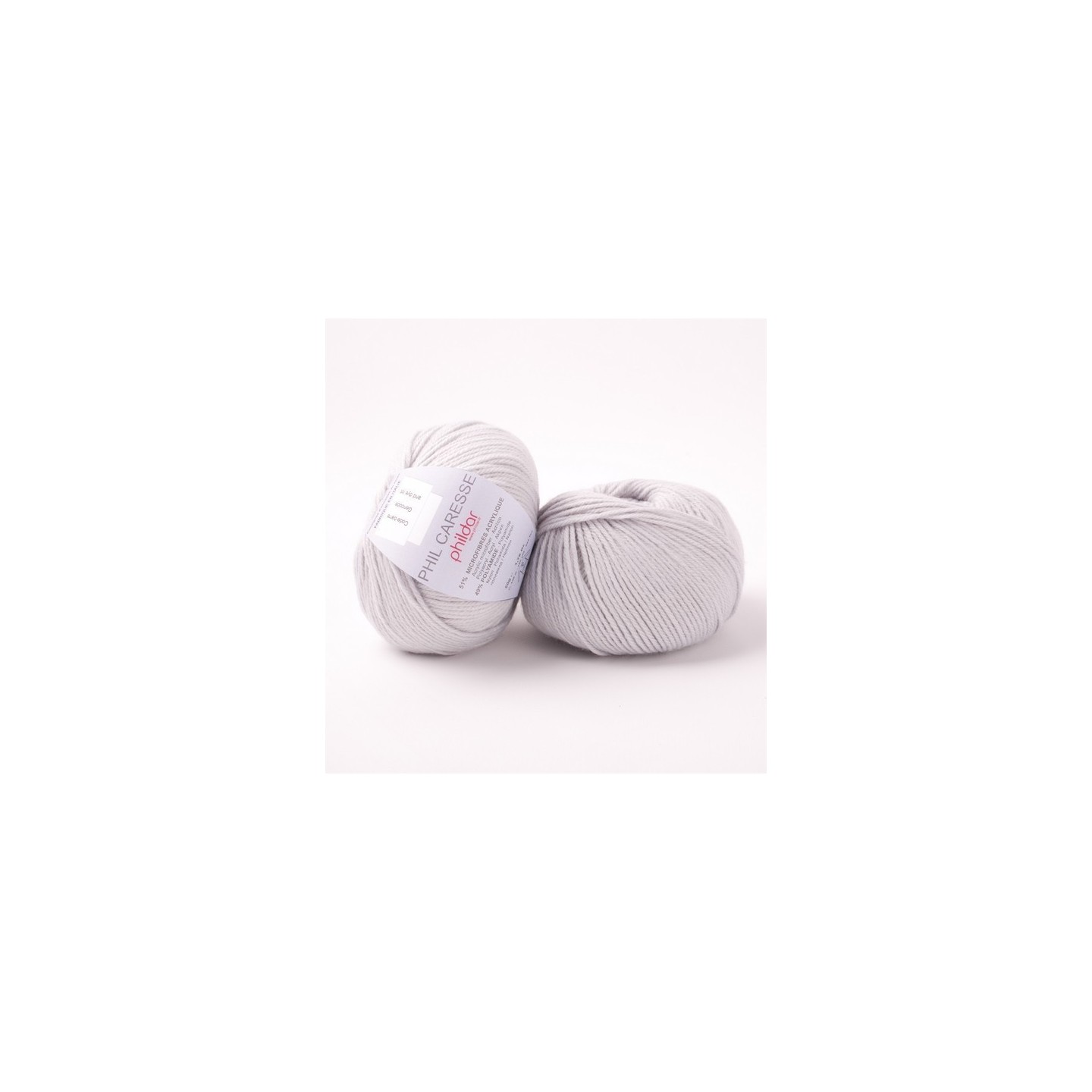 Strickwolle Phildar Phil  Caresse Givre