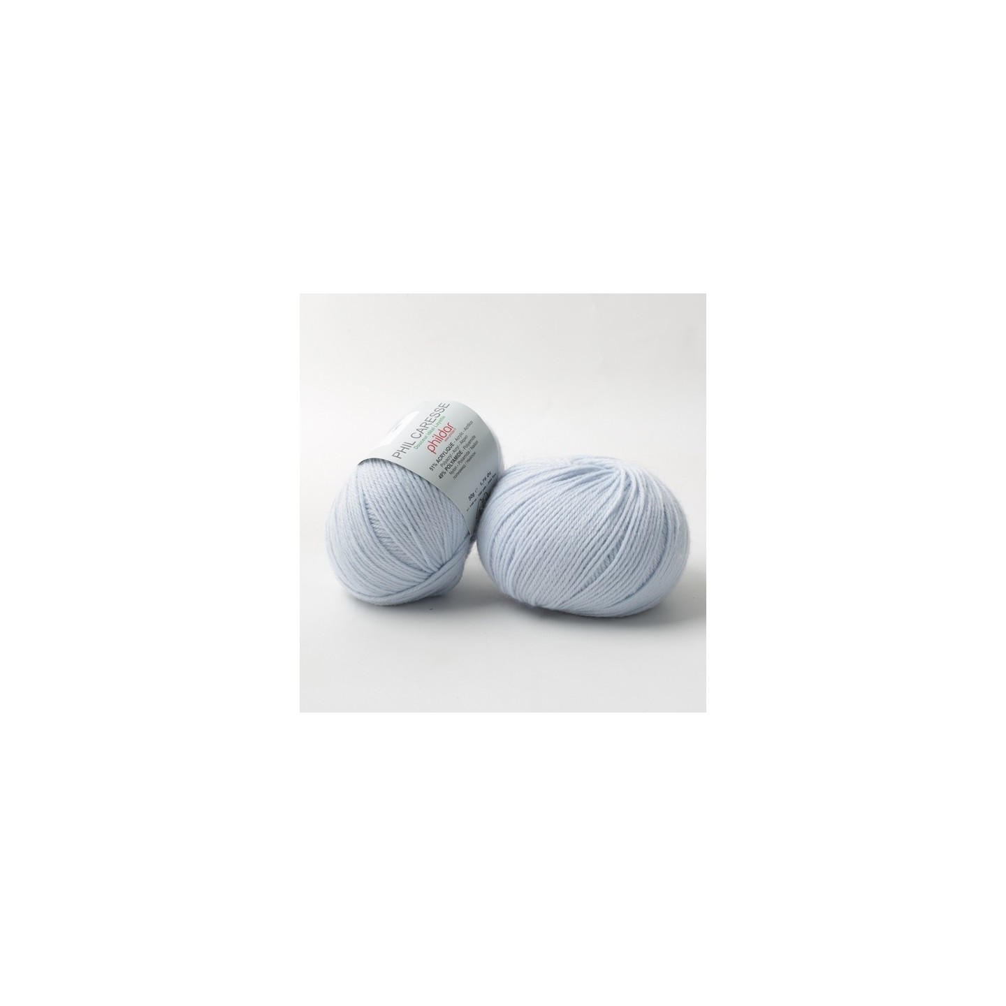 Knitting yarn Phildar Phil Caresse Ciel