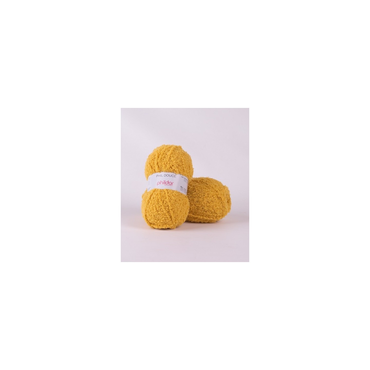 Knitting yarn Phildar Phil Douce gold