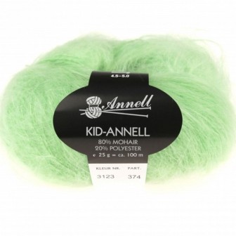 Knitting yarn Annell Kid Annell 3123