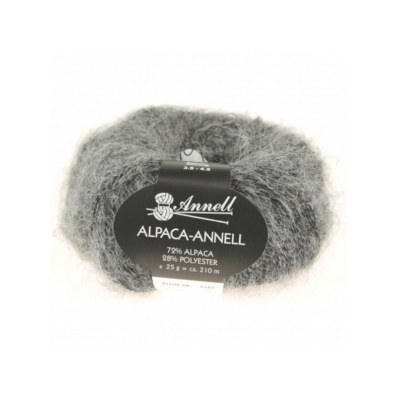 Alpaca Annell 5758 gemeleerd grijs