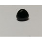 Nez 12 mm triangle plat noir