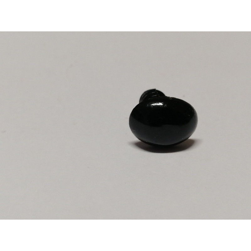 Tiernase 12 mm oval platt
