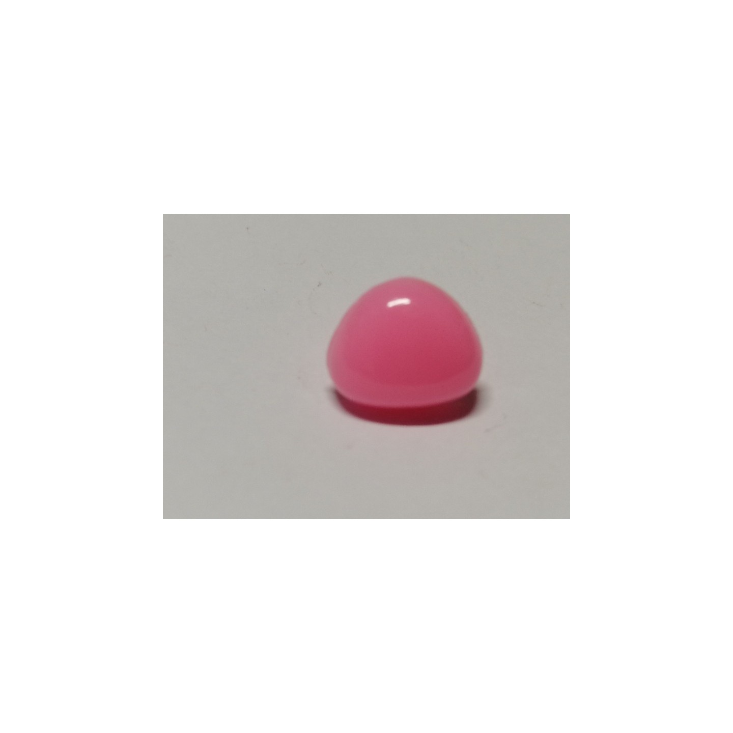   Dierenneus 12 mm driehoek vlak - roze
