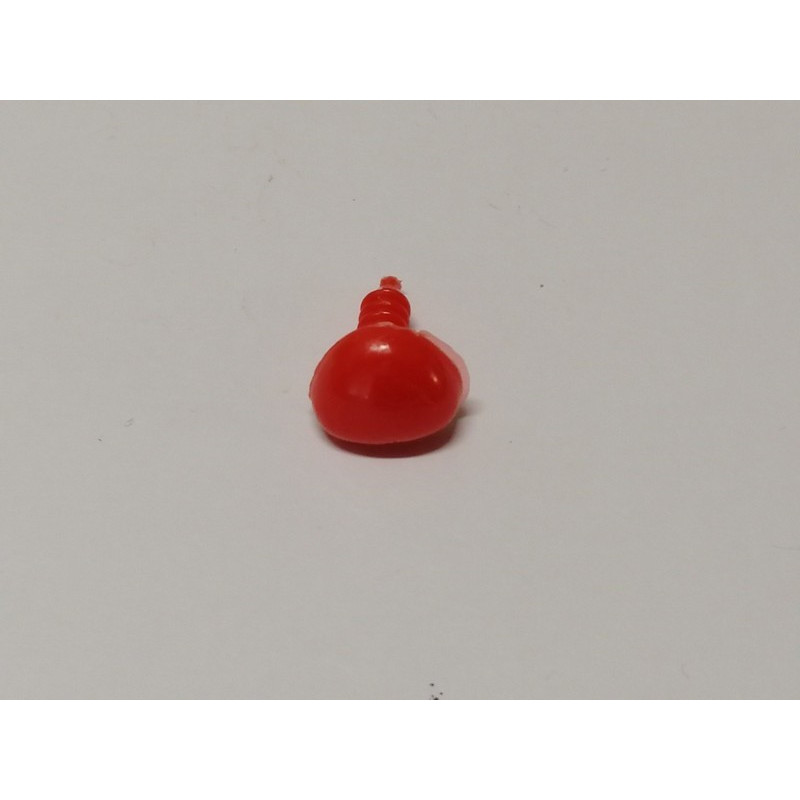 Dierenneus 12 mm driehoek vlak - rood