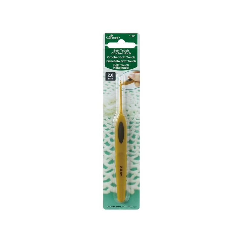 Haaknaald soft touch 2  mm