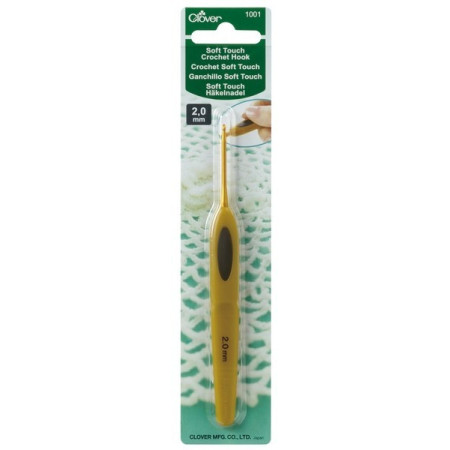 Crochet hook soft touch 2  mm