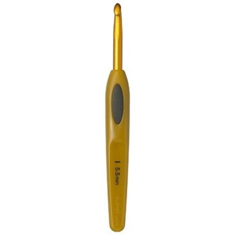  Clover Haaknaald soft touch 5,5 mm