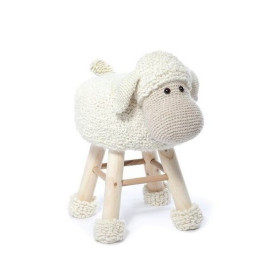   Tabourets animaliers au crochet partie 1