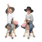 Tabourets animaliers au crochet partie 1