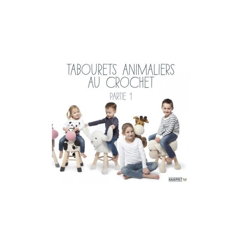   Tabourets animaliers au crochet partie 1