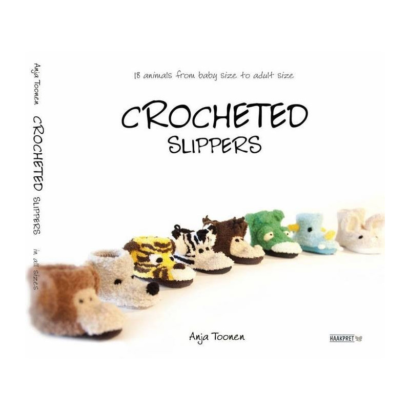 Crocheted slippers