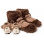Crocheted slippers