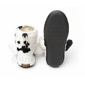   Crocheted slippers