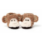 Crocheted slippers