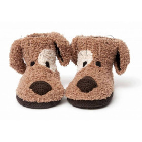   Crocheted slippers