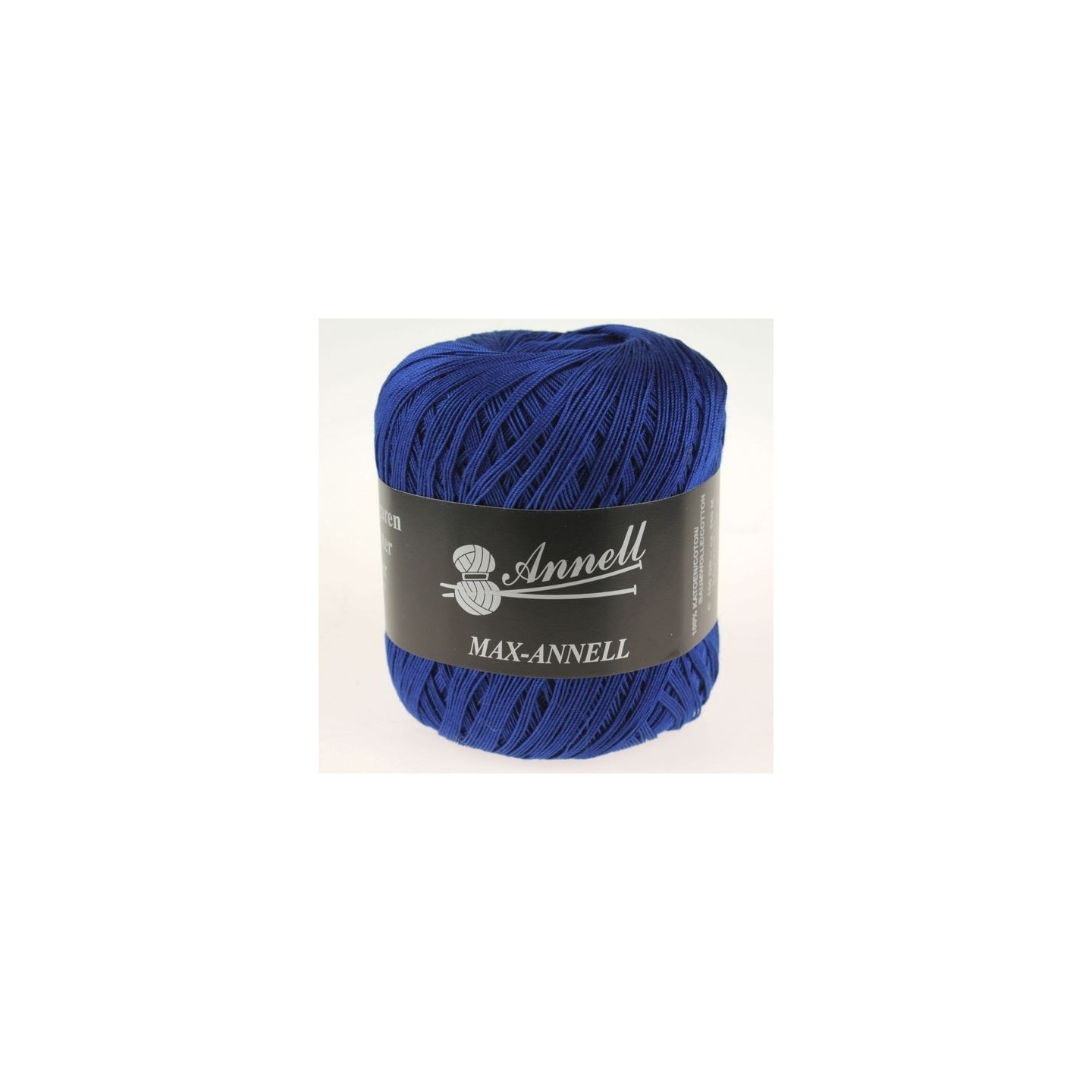 Crochet yarn Annell Max 3438 Dark blue