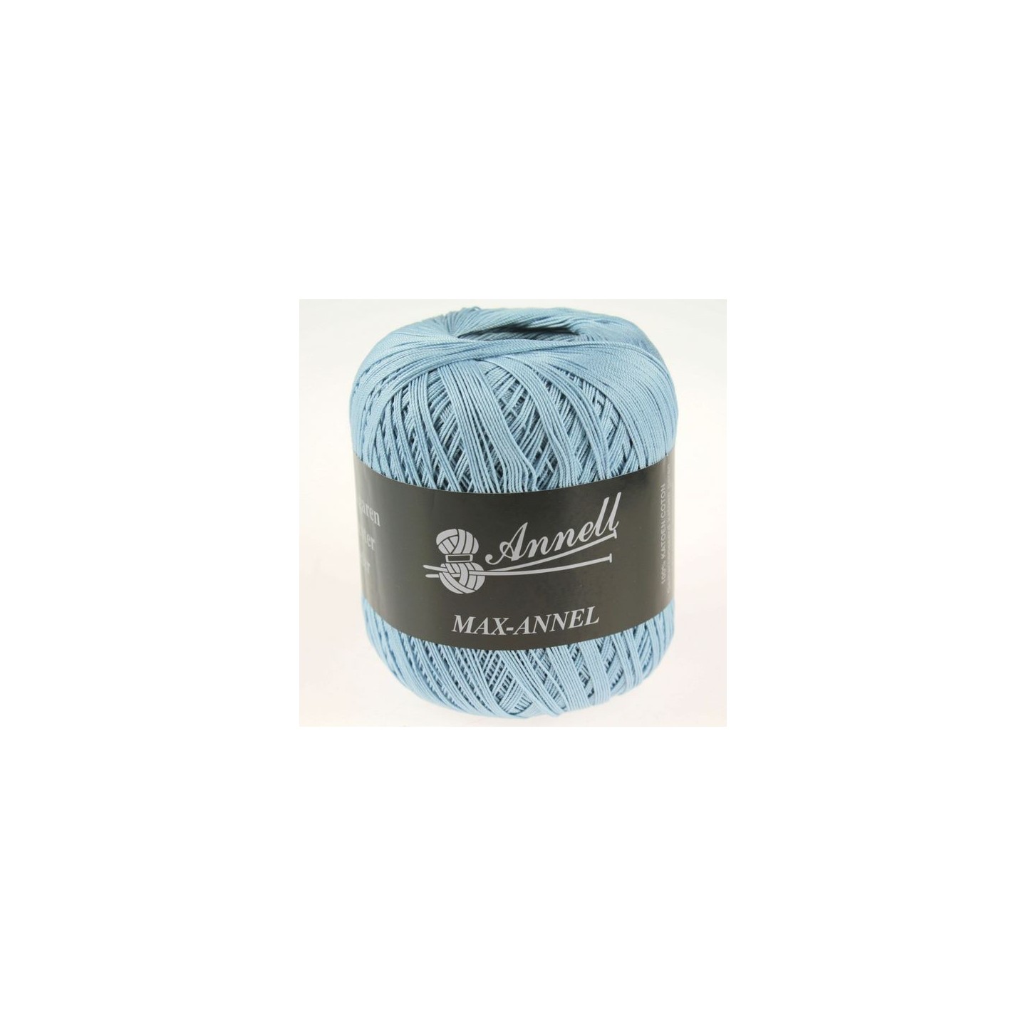 Crochet yarn Annell Max 3442 Light blue