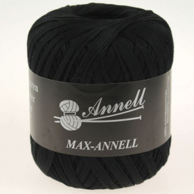 Häkelgarn Annell Max 3459 Schwarz