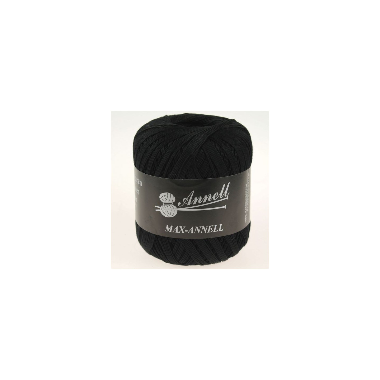 Häkelgarn Annell Max 3459 Schwarz