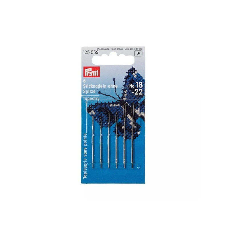 Sticknadeln ohne Spitze 18-22