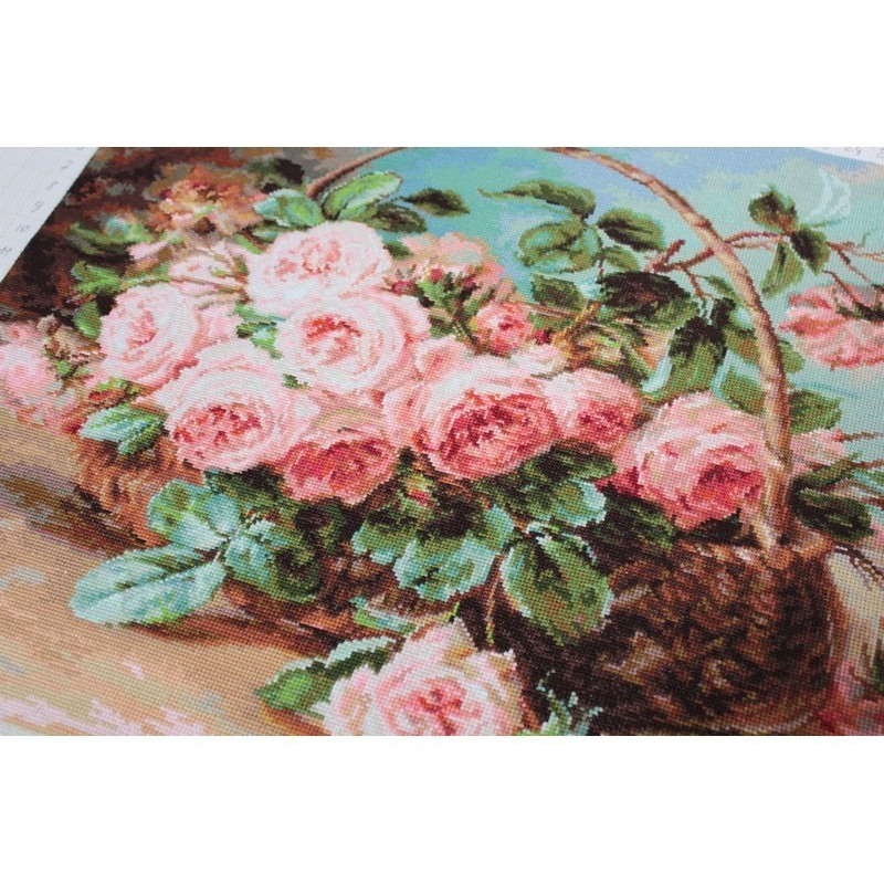 Stickset Korb der Rosen Stickset Korb der Rosen