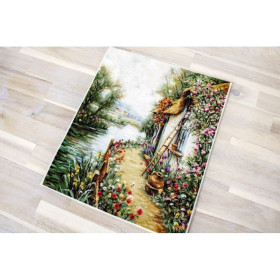 Luca-S Stickset Am Fluss entlang