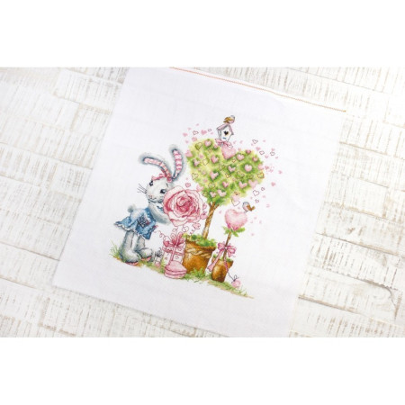 Embroidery kit Be My Valentine 2