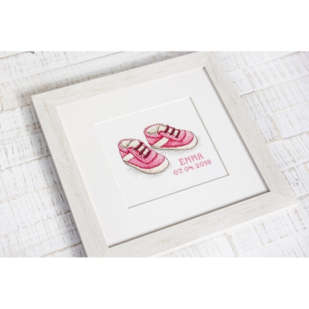 Stickset Baby Schuhe 2