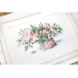 Embroidery kit Bouquet of Pink Roses Embroidery kit Bouquet of Pink Roses