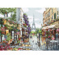 Stickset Paris in den Blumen Stickset Paris in den Blumen