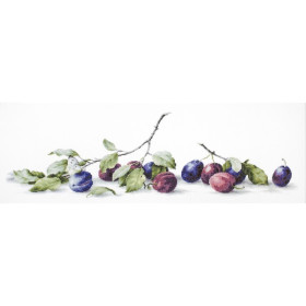 Luca-S Embroidery kit Plums