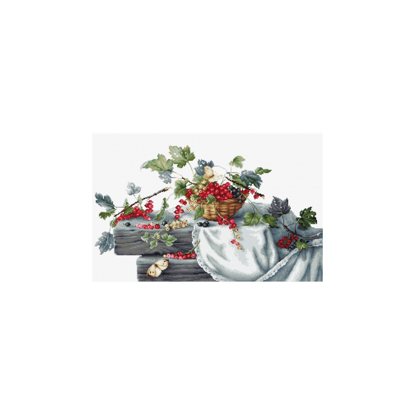 Luca-S Stickset Rote Johannisbeeren