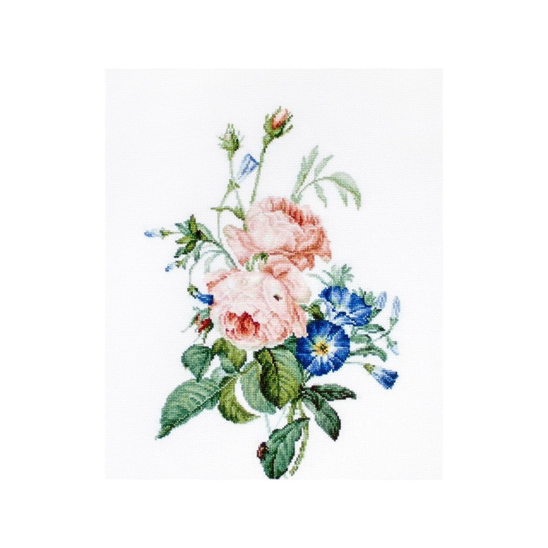 Embroidery kit Bouquet with Roses