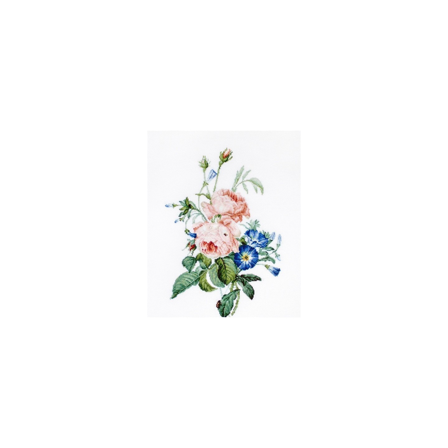 Luca-S Embroidery kit Bouquet with Roses