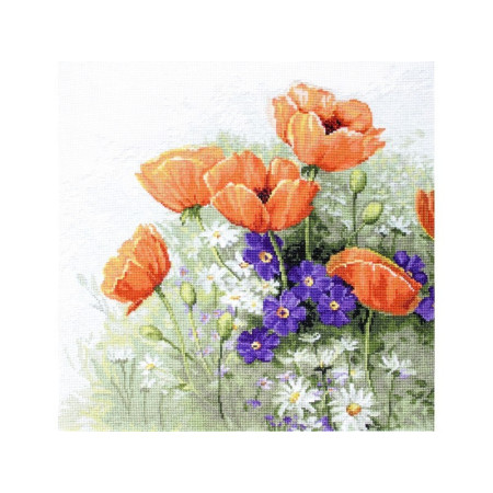 Borduurpakket Poppies 5