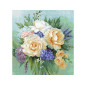Kit de broderie bouquet floral 1 Kit de broderie bouquet floral 1