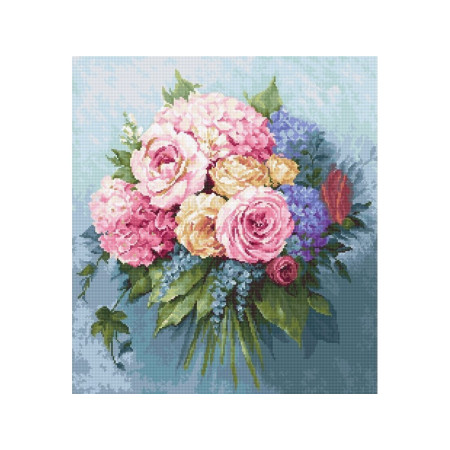 Embroidery kit Bouquet