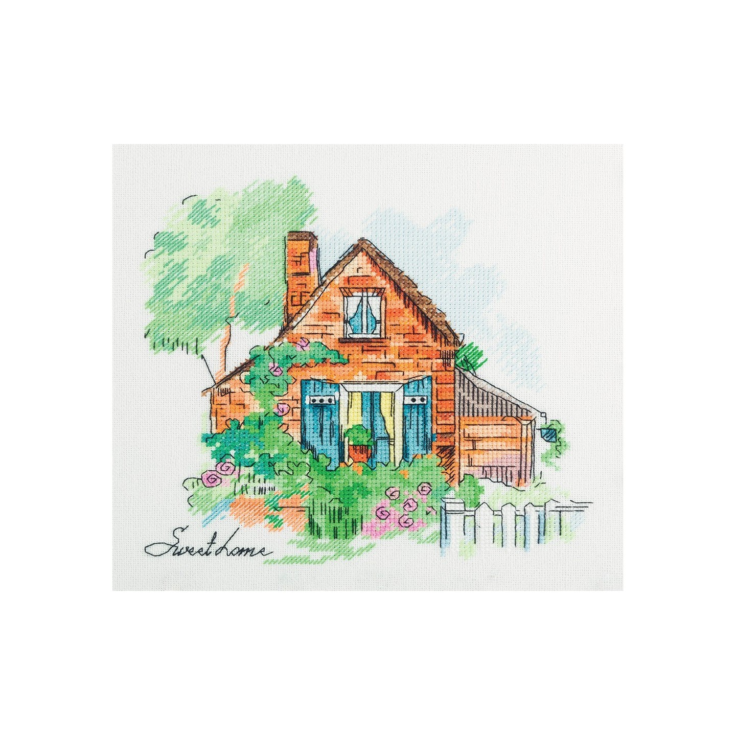 Panna Embroidery kit Cosy House