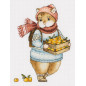 Kit de broderie Hamster aux mandarines
