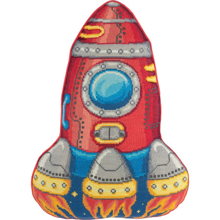 Panna Stitch Cushion kit  Rocket (Cushion Front)