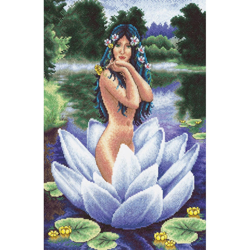 Embroidery kit Nymph